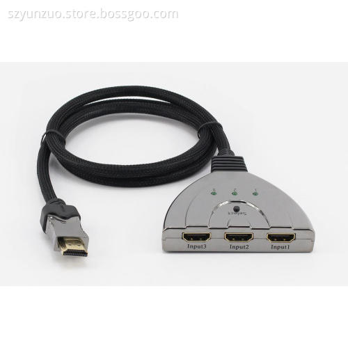 3 in 1 out hdmi switch